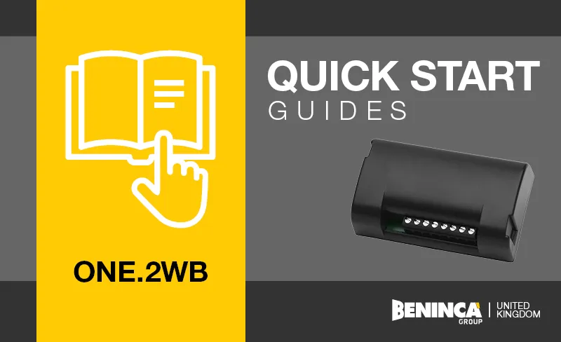 ONE.2WB Quick Start Guide